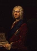 William Hoare Philip Dormer Stanhope, 4th Earl of Chesterfield Spain oil painting artist